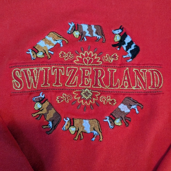 Red Crew Neck - Picture 2 of 3